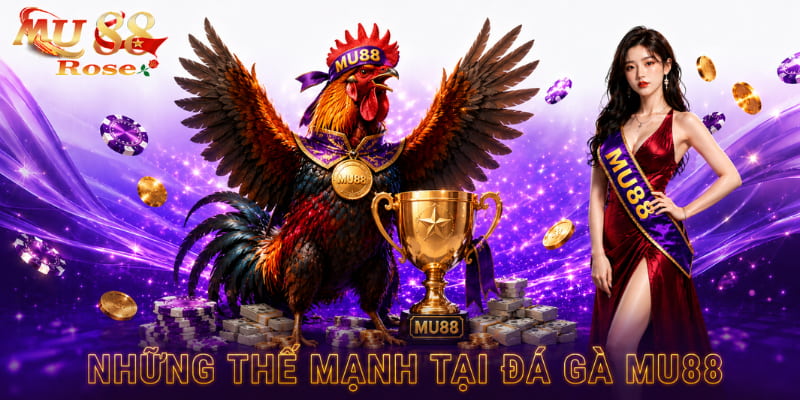 thế mạnh tại đá gà mu88